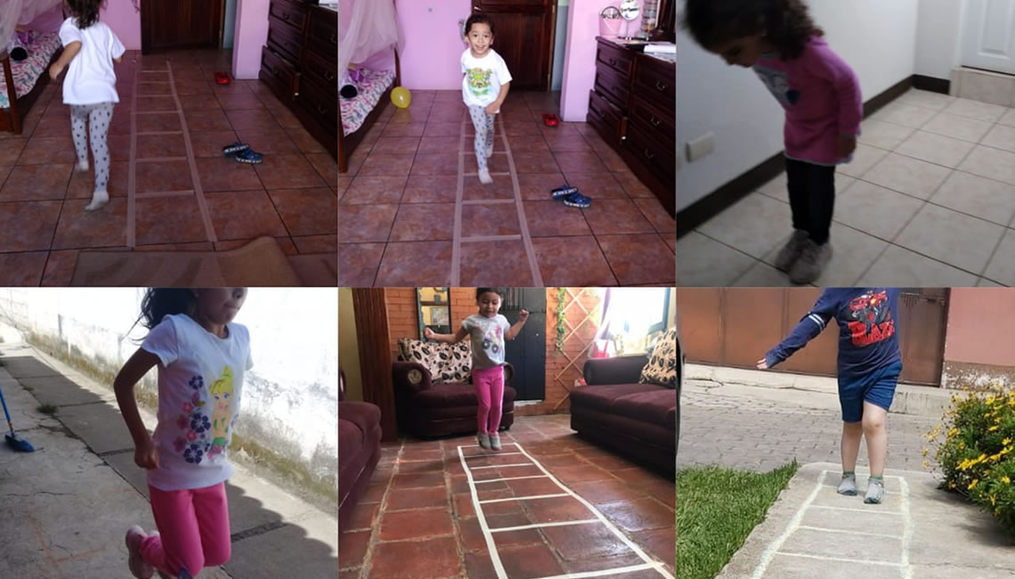 Colegio con clases en línea